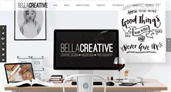 Desktop Screenshot of bellacreative.co.nz